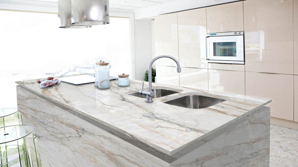ETNA Quartz Calacatta Borghini EQTM 018