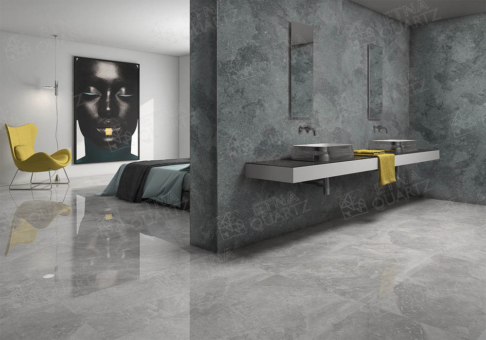 ETNA Quartz Sesame Grey EQHG 004