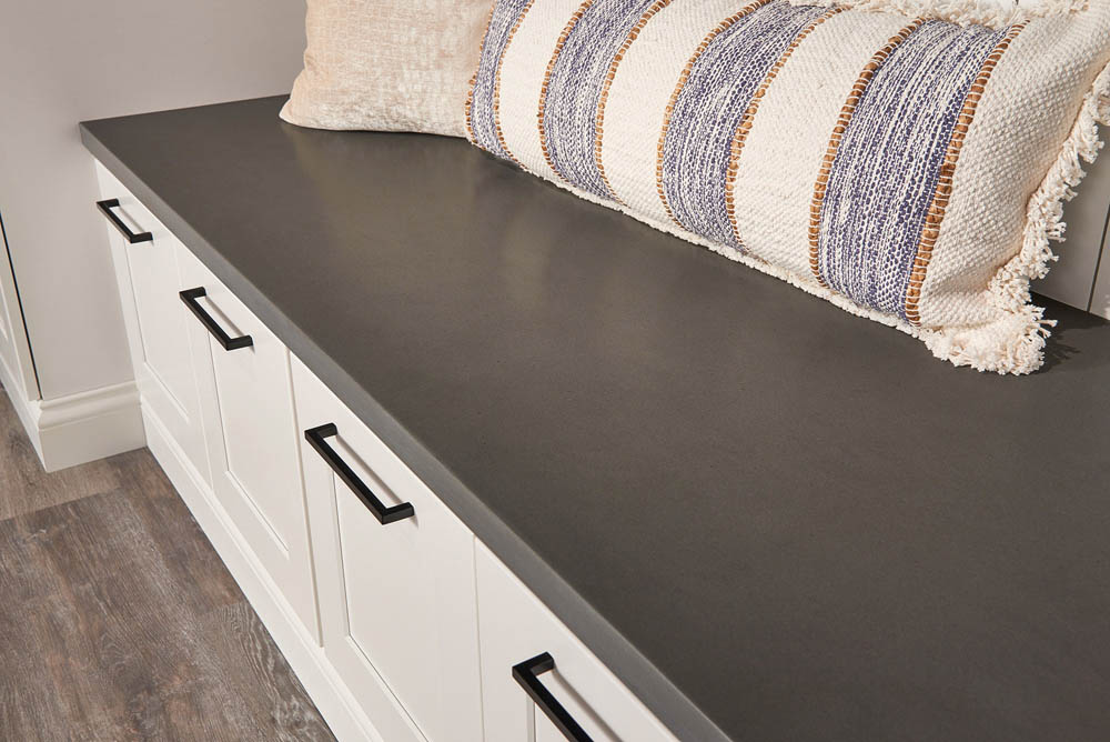 Hi-Macs M553 Ebony Concrete